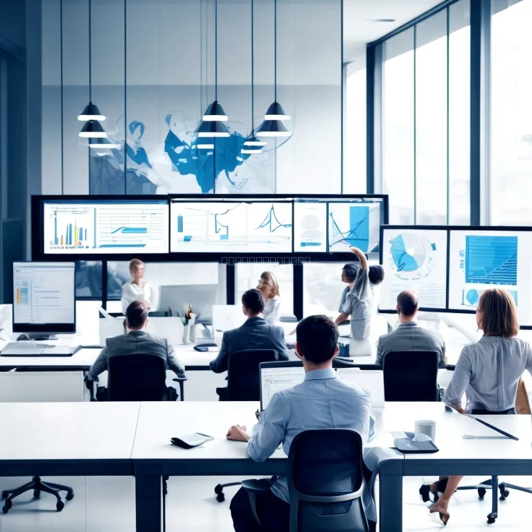 Programming code on computer screen